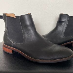 Cole Haan Grand OS Leather Chelsea Boot, Black, Men's Size 10
